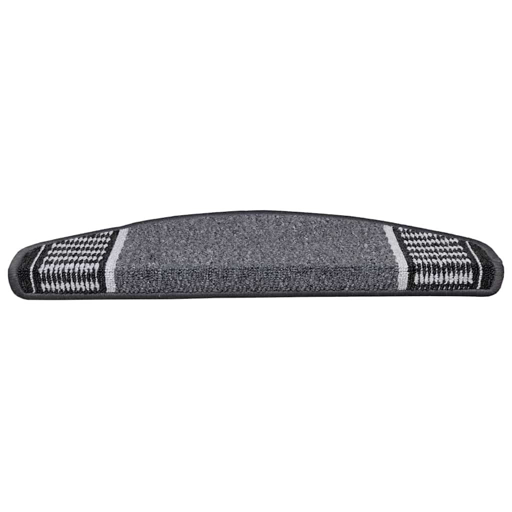 Αυτοκόλλητα Ματ Σκαλοπατιών 15 pcs Ανθρακί 65 x 21 x 4 cm - Pakobazaar