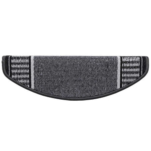 Αυτοκόλλητα Ματ Σκαλοπατιών 15 pcs Ανθρακί 65 x 21 x 4 cm - Pakobazaar