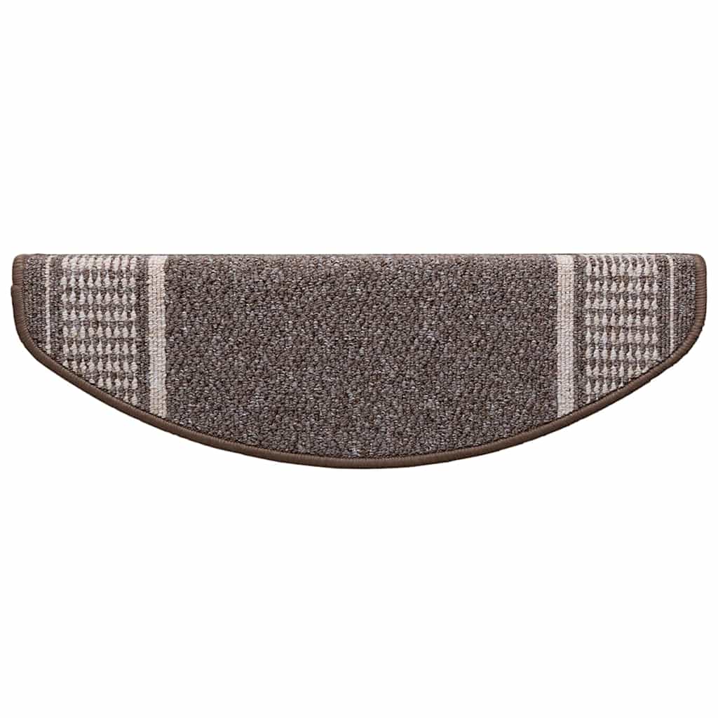 Αυτοκόλλητα Ματ Σκαλοπατιών 15 pcs Καφέ 65 x 21 x 4 cm - Pakobazaar