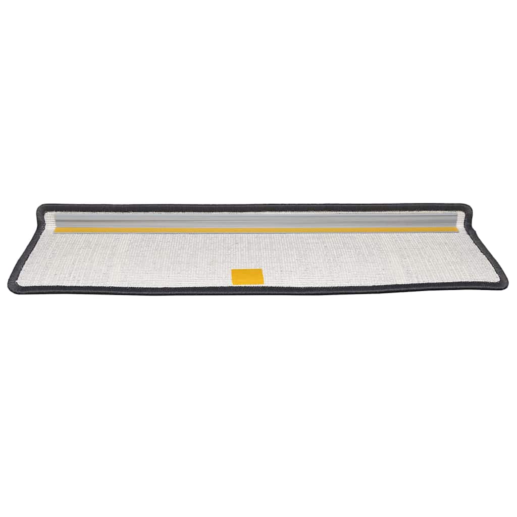 Αυτοκόλλητα Ματ Σκαλοπατιών 15 pcs Ανθρακί 65 x 21 x 4 cm