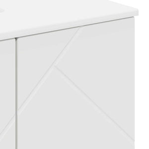 Σετ Επίπλων Μπάνιου 3 τμχ. Λευκό 61 x 35 x 64 εκ.