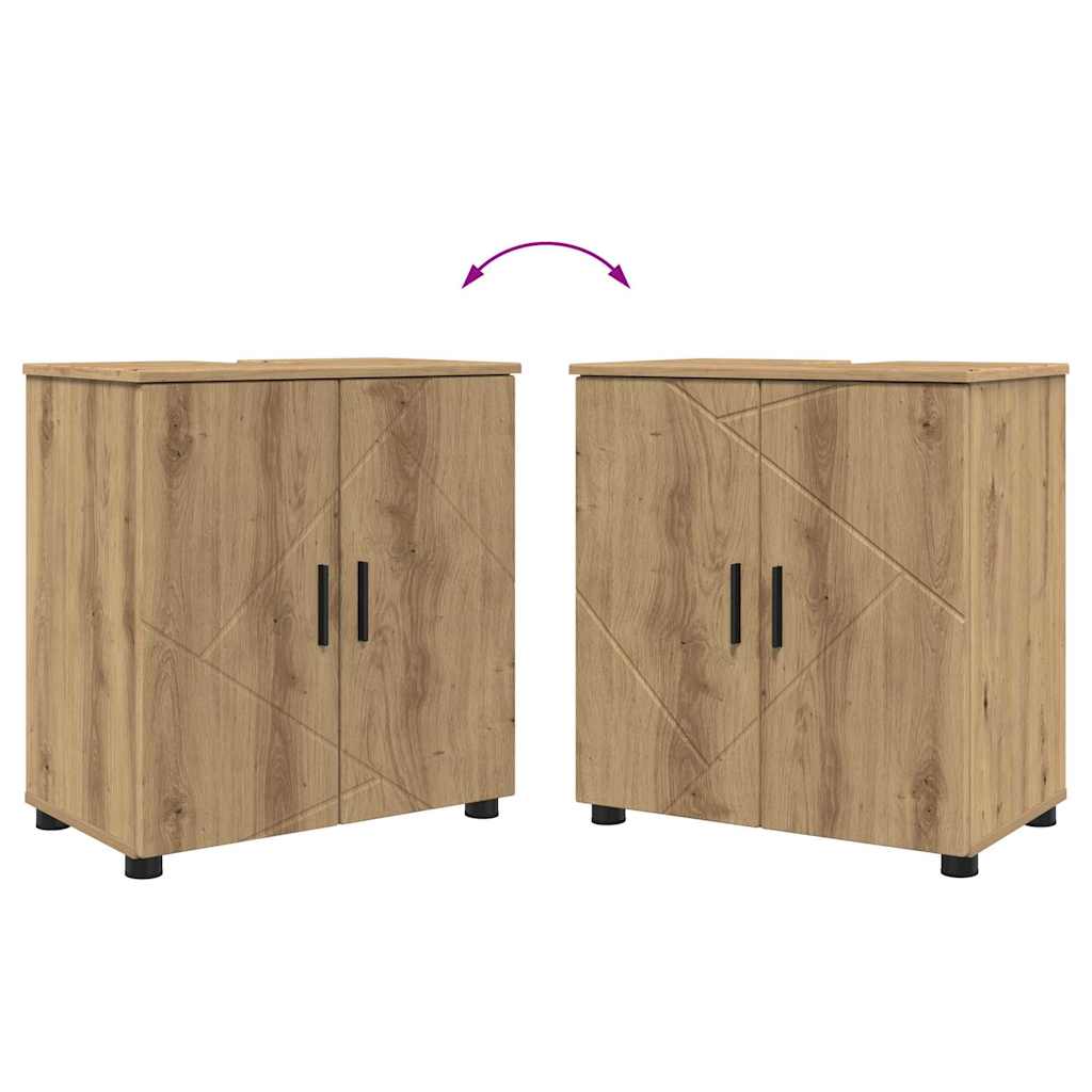 Σετ Επίπλων Μπάνιου 4 τμχ. Artisan Oak 61 x 35 x 64 εκ.