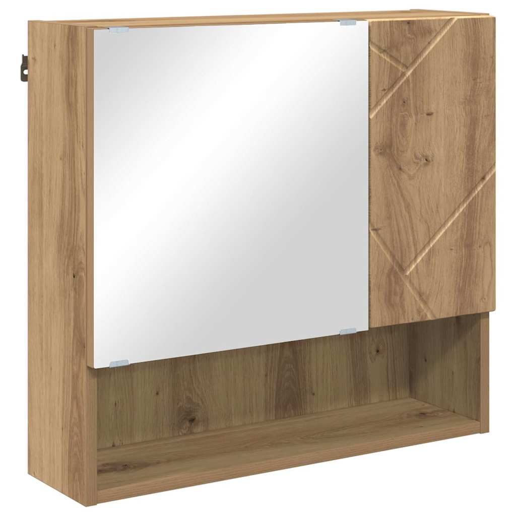 Σετ Επίπλων Μπάνιου 4 τμχ. Artisan Oak 61 x 35 x 64 εκ. - Pakobazaar