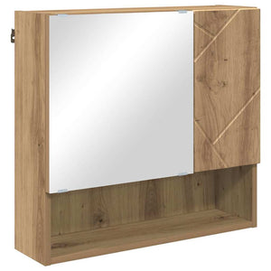 Σετ Επίπλων Μπάνιου 4 τμχ. Artisan Oak 61 x 35 x 64 εκ. - Pakobazaar
