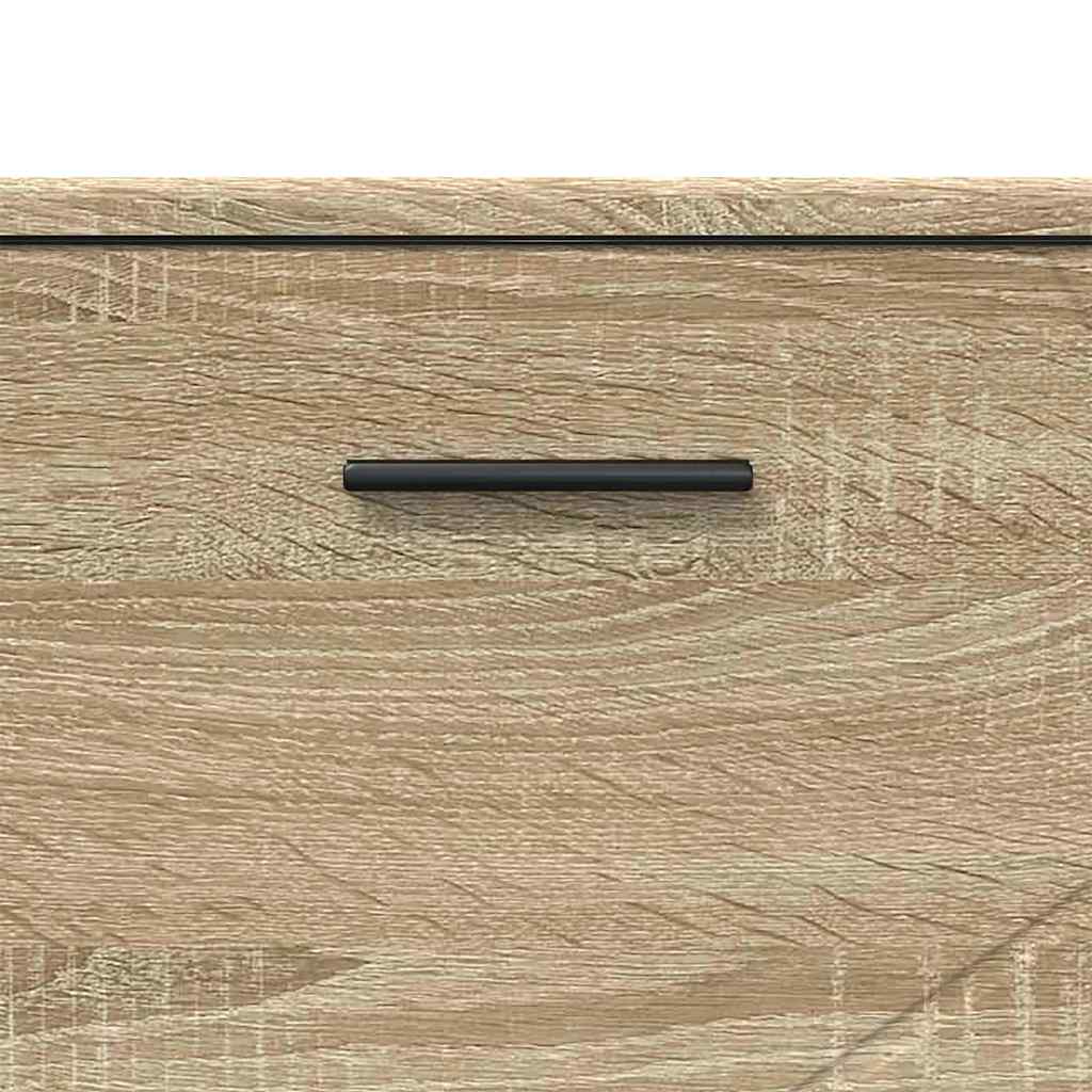 Σετ Επίπλων Μπάνιου με συρτάρι με ράφι 3 pcs Δρύς Sonoma - Pakobazaar