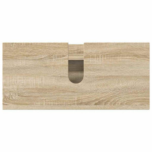 Σετ Επίπλων Μπάνιου με συρτάρι με ράφι 3 pcs Δρύς Sonoma - Pakobazaar