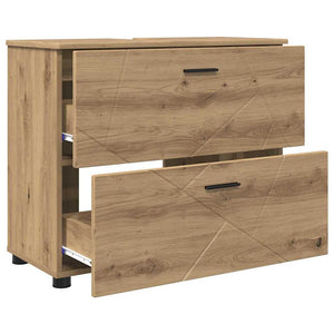 Σετ Επίπλων Μπάνιου 3 τμχ. Artisan Oak 76,5 x 35 x 64 εκ - Pakobazaar