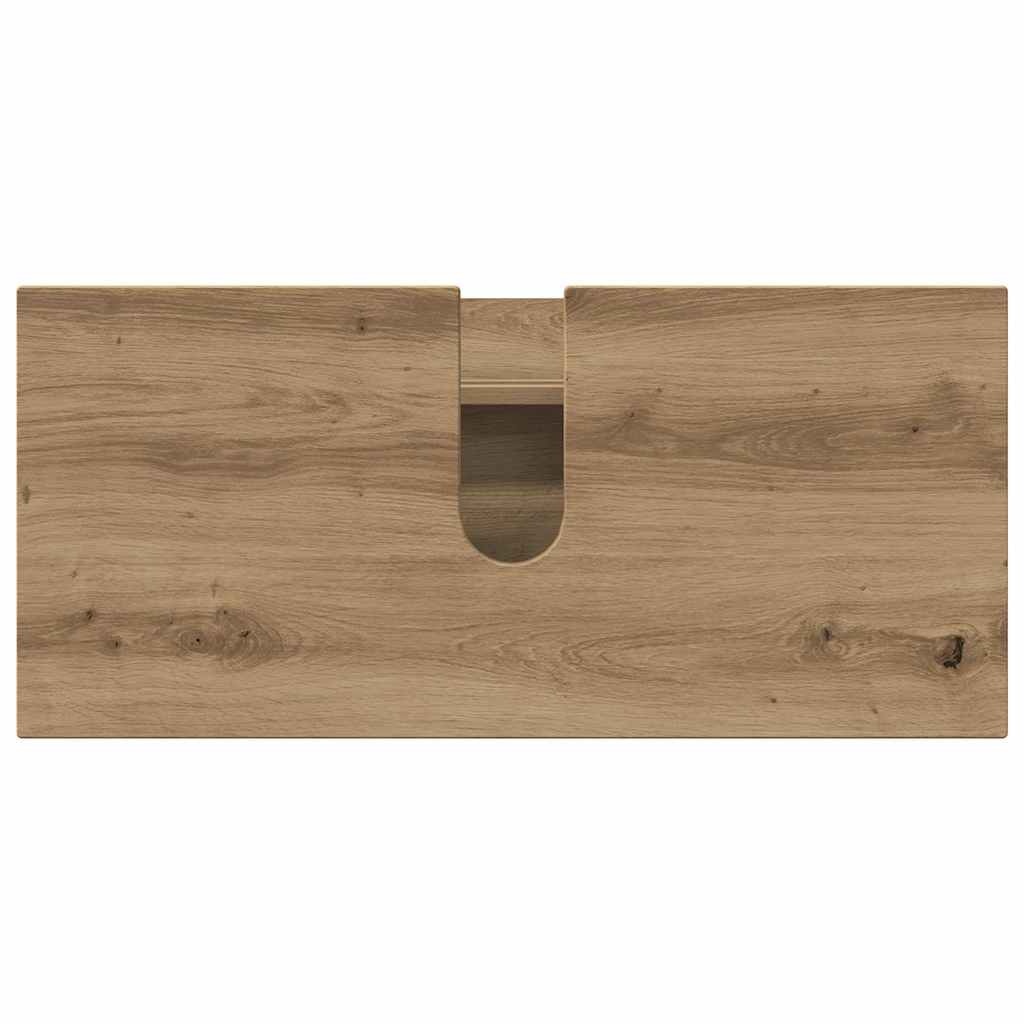 Σετ Επίπλων Μπάνιου με συρτάρι με ράφι 3 pcs Artisan Oak - Pakobazaar