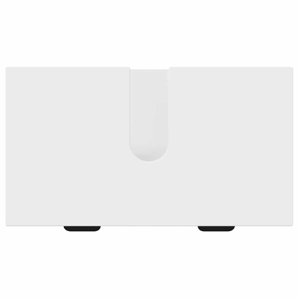 Σετ Επίπλων Μπάνιου με συρτάρι με ράφι Επιτοίχιο 3 pcs Λευκό - Pakobazaar