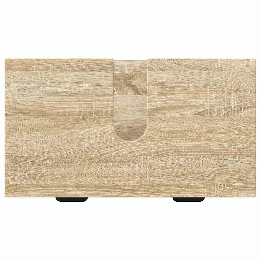 Σετ Επίπλων Μπάνιου 3 pcs Sonoma Δρυς Επεξεργασμένο ξύλο
