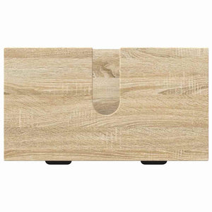 Σετ Επίπλων Μπάνιου 3 pcs Sonoma Δρυς Επεξεργασμένο ξύλο - Pakobazaar