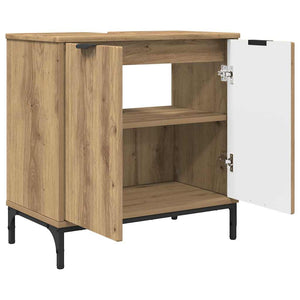 Σετ Επίπλων Μπάνιου 3 τμχ. Artisan Oak 39,5 x 36 x 88 εκ - Pakobazaar