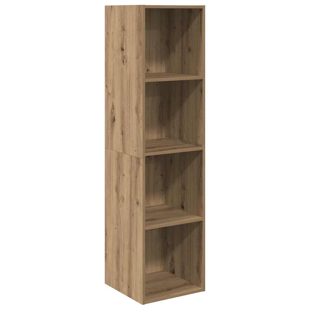 Σετ επίπλου τηλεόρασης 4 pcs Artisan Oak Επεξεργασμένο ξύλο