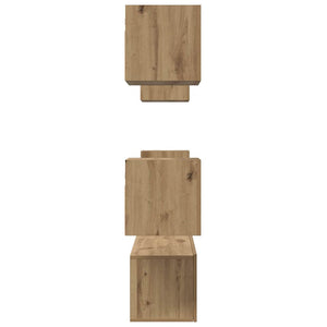 Σετ επίπλου τηλεόρασης 6 pcs Artisan Oak Επεξεργασμένο ξύλο - Pakobazaar