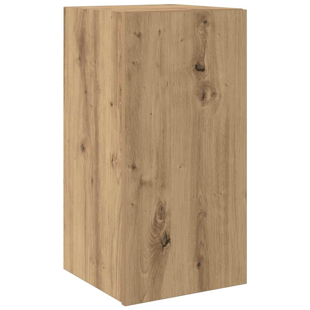 Σετ επίπλου τηλεόρασης 7 τμχ. Artisan Oak Επεξεργασμένο Ξύλο - Pakobazaar