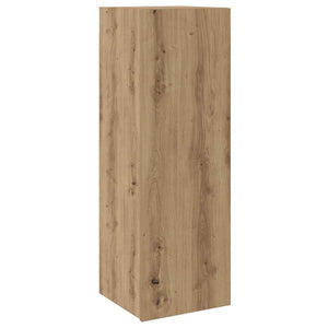 Σετ επίπλου τηλεόρασης 10 τμχ. Artisan Oak Επεξεργασμένο Ξύλο - Pakobazaar