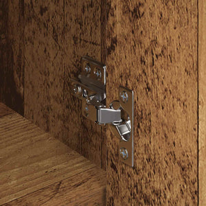 Πλαϊνό γραφείο με συρτάρι 3 pcs Παλιό ξύλο 70 x 41 x 75 εκ. - Pakobazaar