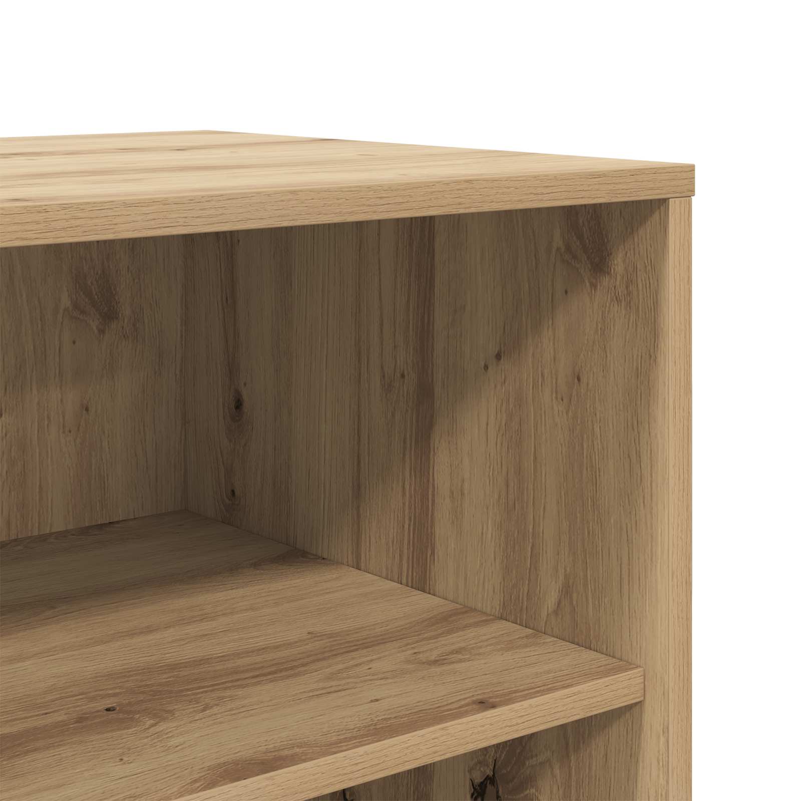 Πλαϊνό γραφείο με συρτάρι 3 pcs Artisan Oak 70 x 41 x 75 εκ. - Pakobazaar