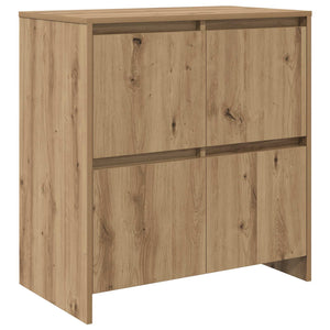 Πλαϊνό γραφείο με συρτάρι 3 pcs Artisan Oak 70 x 41 x 75 εκ. - Pakobazaar
