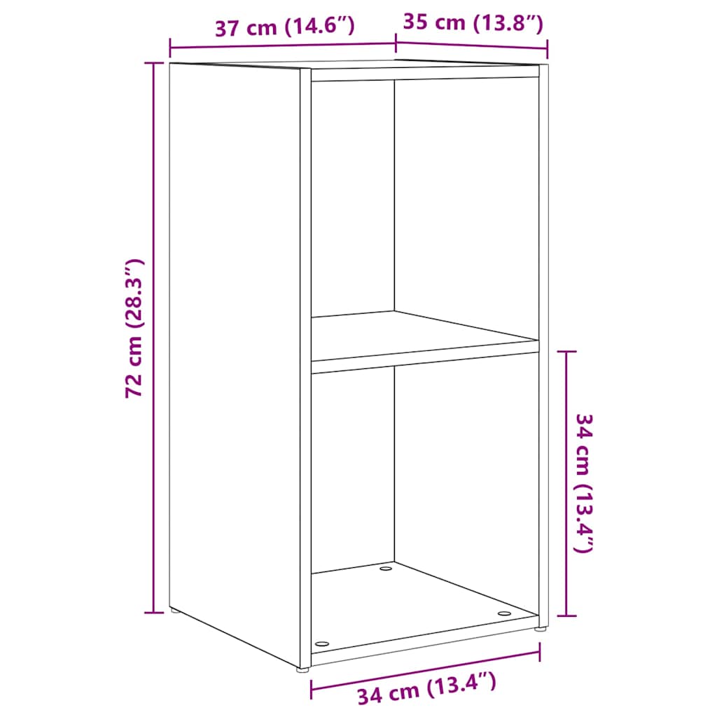 Σετ επίπλου τηλεόρασης 6 pcs Artisan Oak Επεξεργασμένο ξύλο
