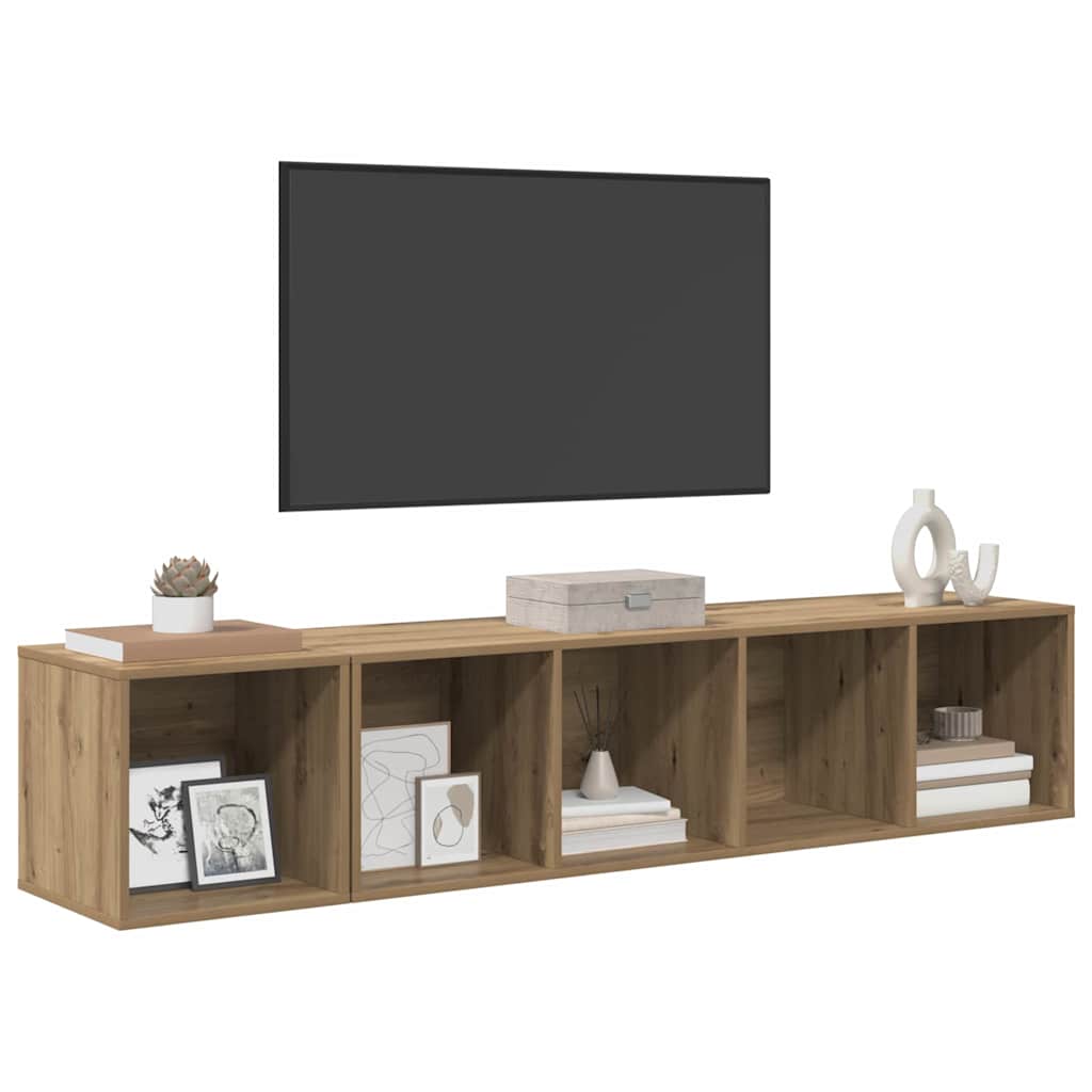 ΣΕΤ ΒΑΘΜΟΛΟΓΗΣΗΣ ΤΗΛΕΟΡΑΣΗΣ Επιτοίχιο 2 pcs Artisan Oak