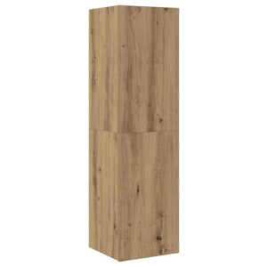 Τηλεοπτική Κάβα Τοίχου 4 τμχ. Artisan Oak Επεξεργασμένο Ξύλο