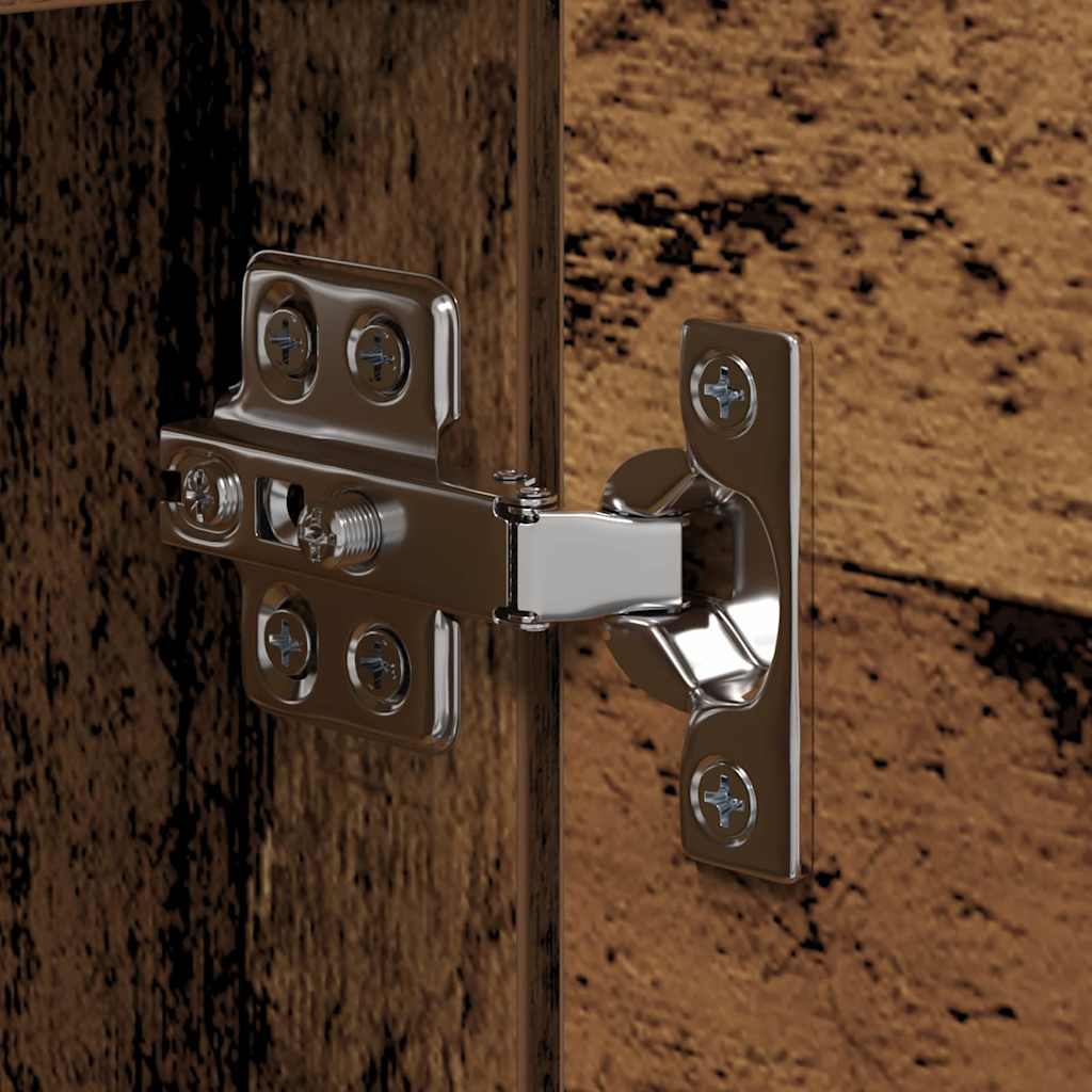 Σετ επίπλου τηλεόρασης 5 pcs Παλιό Ξύλο Επεξεργασμένο ξύλο