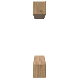 Σετ επίπλου τηλεόρασης 5 pcs Artisan Oak Επεξεργασμένο ξύλο - Pakobazaar