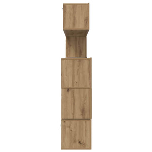 Σετ επίπλου τηλεόρασης 8 pcs Artisan Oak Επεξεργασμένο ξύλο - Pakobazaar