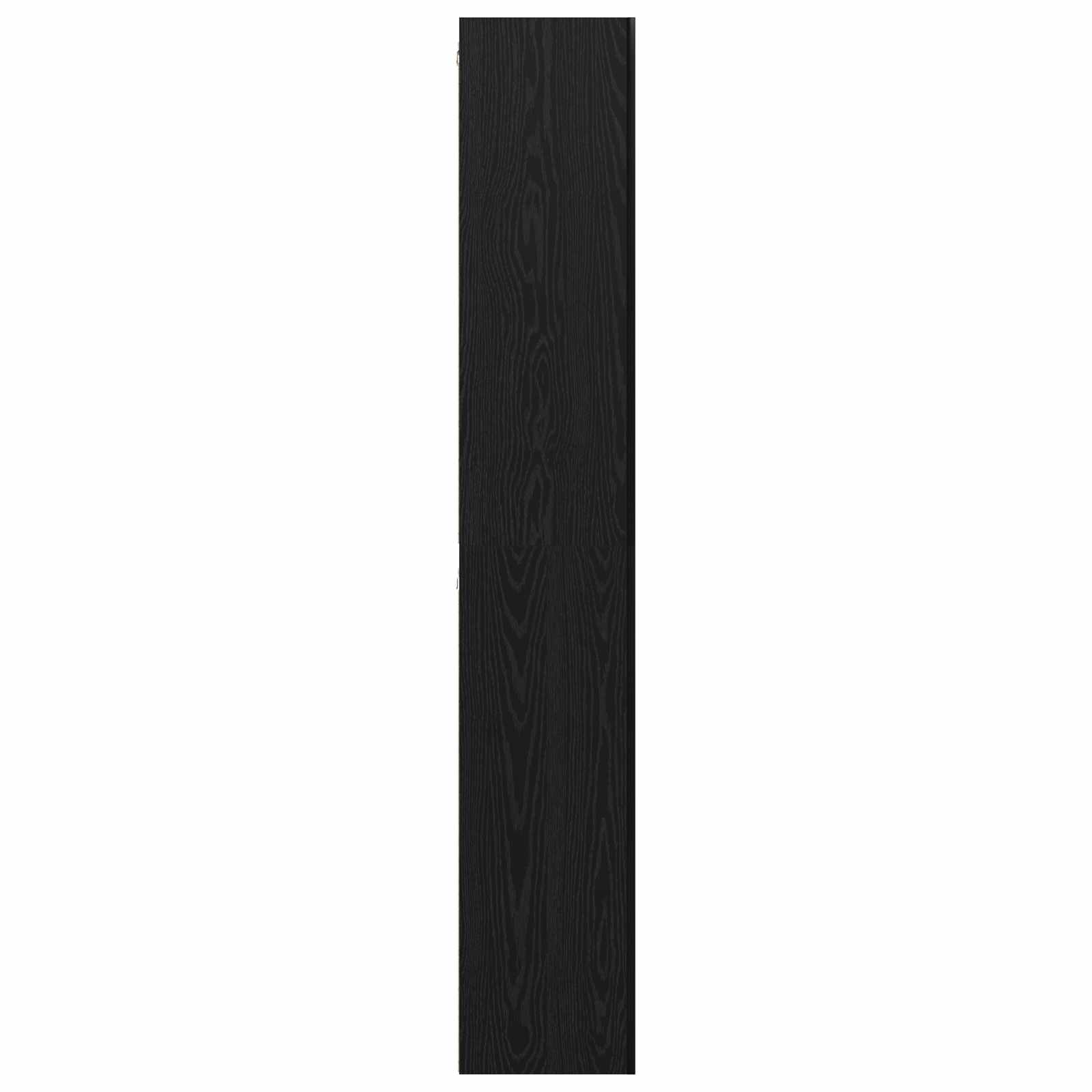 Σετ επίπλου τηλεόρασης 10 pcs Μαύρη Οξυά 30,5 x 30 x 90 cm