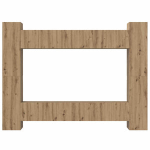 Σετ επίπλου τηλεόρασης 10 τμχ. Artisan Oak Επεξεργασμένο Ξύλο - Pakobazaar