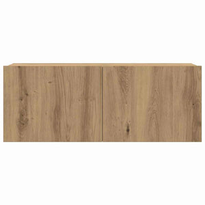 Σετ επίπλου τηλεόρασης 4 τμχ. Artisan Oak Επεξεργασμένο Ξύλο