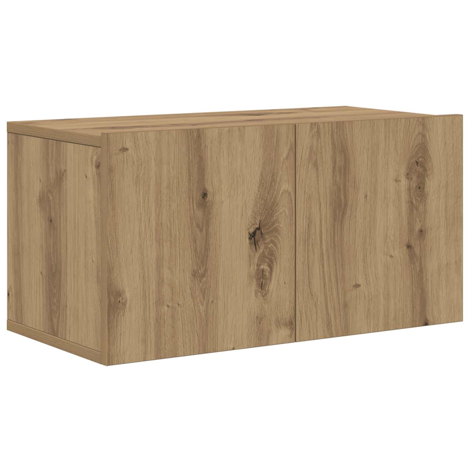 Σετ επίπλου τηλεόρασης 8 τμχ. Artisan Oak Επεξεργασμένο Ξύλο - Pakobazaar