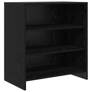 Πλαϊνό γραφείο 2 pcs Μαύρη Οξυά 70 x 41 x 75 εκ. - Pakobazaar