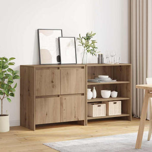 Πλαϊνό γραφείο 2 τμχ. Artisan Oak 70 x 41 x 75 εκ.