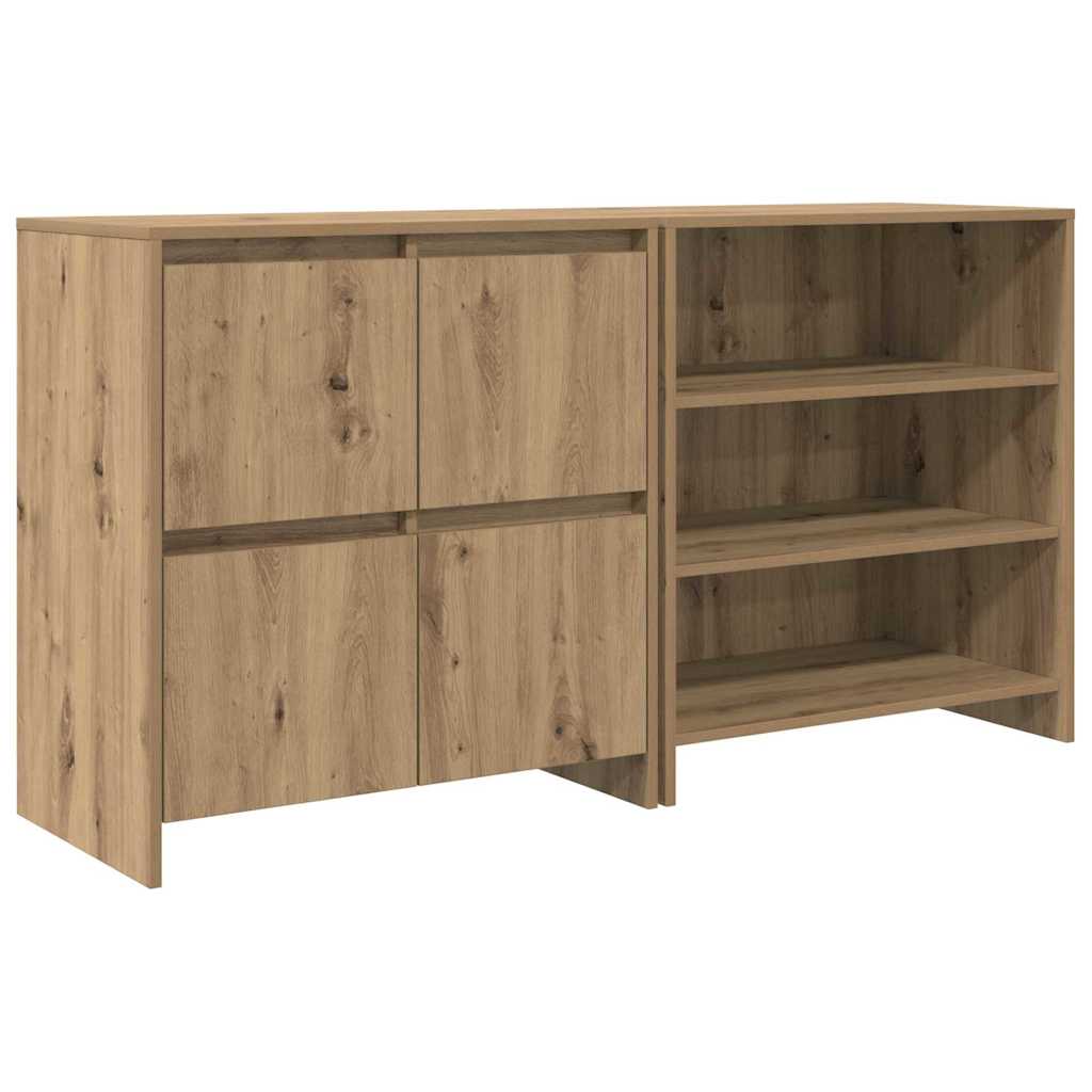 Πλαϊνό γραφείο 2 pcs Artisan Oak 70 x 41 x 75 εκ.