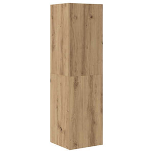 Σετ επίπλου τηλεόρασης 4 τμχ. Artisan Oak Επεξεργασμένο Ξύλο