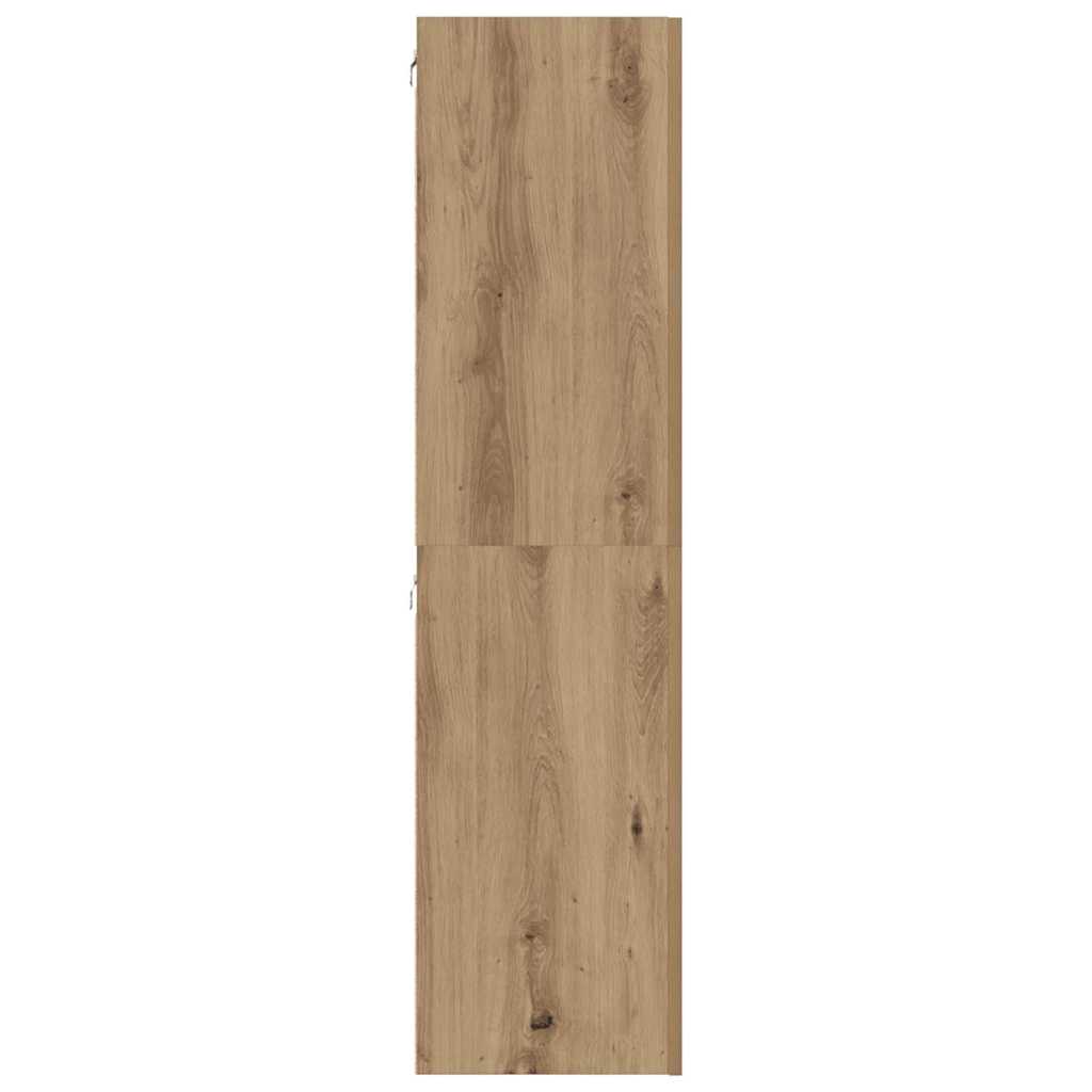 Σετ επίπλου τηλεόρασης 8 τμχ. Artisan Oak Επεξεργασμένο Ξύλο