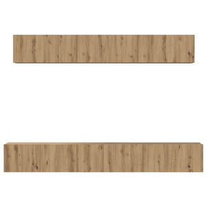 Σετ επίπλου τηλεόρασης 5 pcs Artisan Oak Επεξεργασμένο ξύλο - Pakobazaar