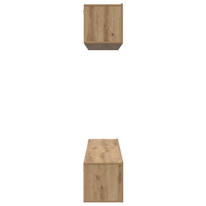 Σετ επίπλου τηλεόρασης 5 pcs Artisan Oak Επεξεργασμένο ξύλο - Pakobazaar