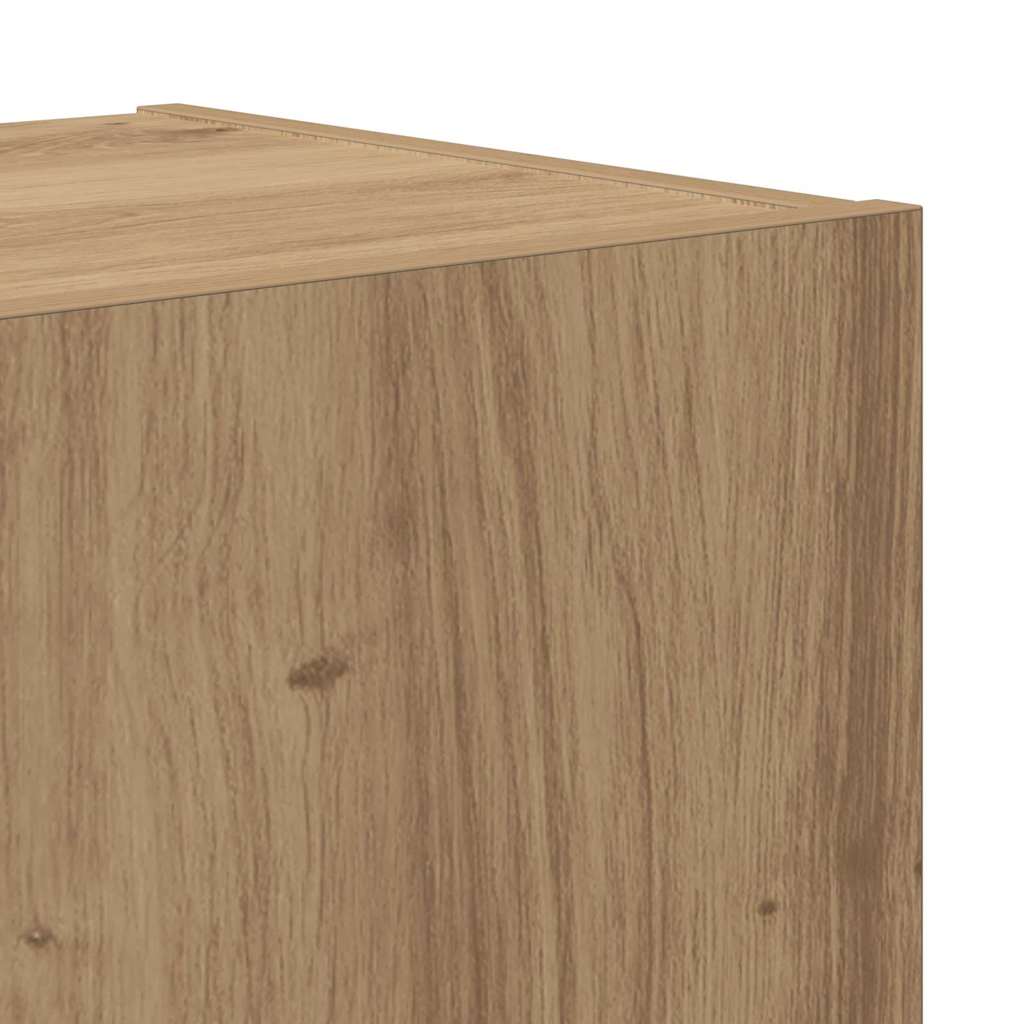 Μονάδες TV Επιτοίχιο 4 pcs Artisan Oak Επεξεργασμένο ξύλο - Pakobazaar