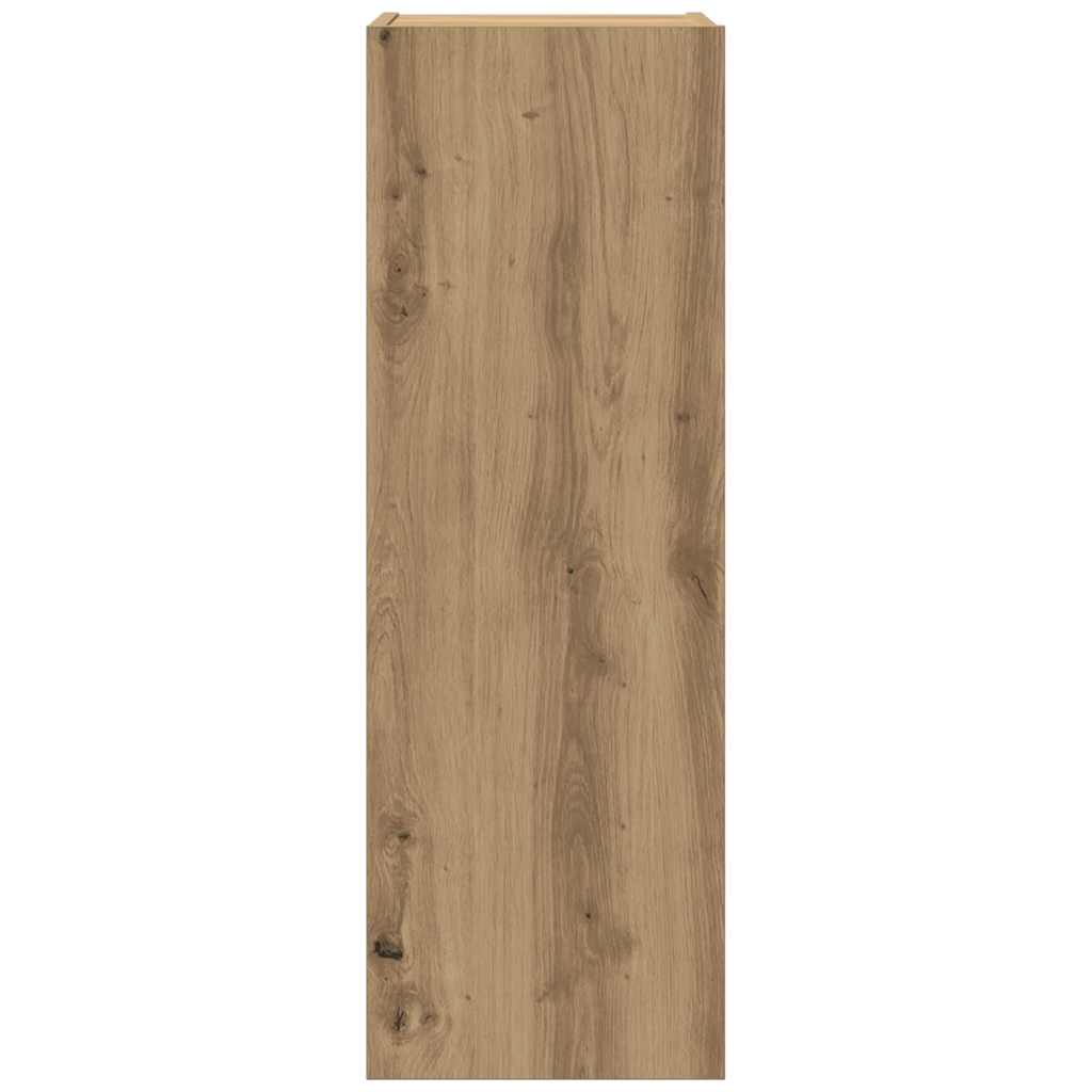 Μονάδες TV Επιτοίχιο 4 pcs Artisan Oak Επεξεργασμένο ξύλο - Pakobazaar