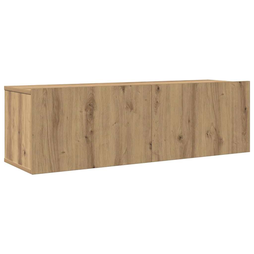 Μονάδες TV Επιτοίχιο 4 pcs Artisan Oak Επεξεργασμένο ξύλο - Pakobazaar