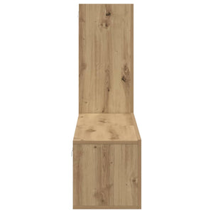 Σετ επίπλου τηλεόρασης 3 pcs Artisan Oak Επεξεργασμένο ξύλο - Pakobazaar