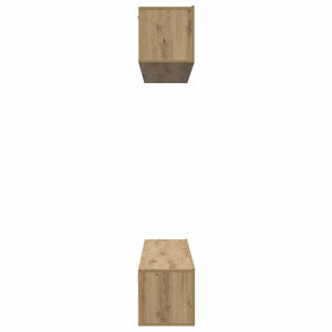Σετ επίπλου τηλεόρασης 5 pcs Artisan Oak Επεξεργασμένο ξύλο - Pakobazaar