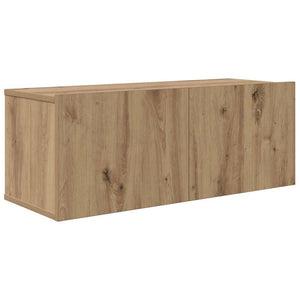 Σετ επίπλου τηλεόρασης 7 pcs Artisan Oak Επεξεργασμένο ξύλο - Pakobazaar