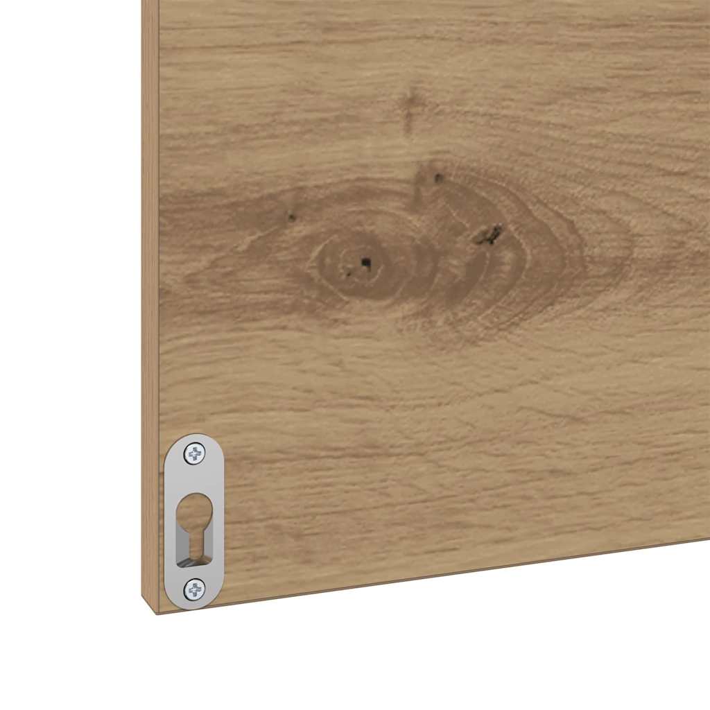 Σετ Επίπλων Μπάνιου 3 pcs Artisan Oak Επεξεργασμένο ξύλο - Pakobazaar