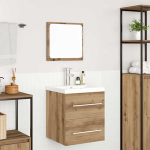 Σετ Επίπλων Μπάνιου 2 pcs Artisan Oak Επεξεργασμένο ξύλο - Pakobazaar