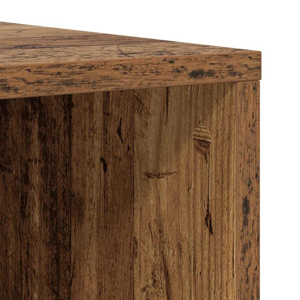 Σετ επίπλου τηλεόρασης 2 pcs Παλιό Ξύλο 72 x 35 x 36,5 cm