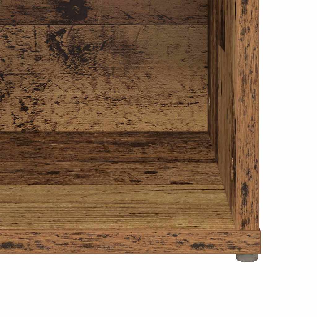Σετ επίπλου τηλεόρασης 2 pcs Παλιό Ξύλο 72 x 35 x 36,5 cm